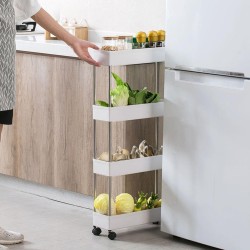 Organizador de Almacenamiento 4 Niveles 35x12x87cm 1515 1607