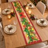 Caminos de Mesa Navideños Tela Rústica 5215