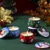 Set de 4 Velas Navideñas Aromáticas 604