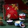 Set de 4 Velas Navideñas Aromáticas 604