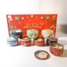 Set de 8 Velas Navideñas Aromáticas 608