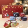 Set de 8 Velas Navideñas Aromáticas 608