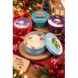 Set de 8 Velas Navideñas Aromáticas 608