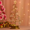 Ärbol Navideño Led Decorativo 30cm Colgantes Cristal 6136