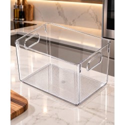 Cajón para Refrigerador Transparente Acrílica 29 × 15 × 17 cm