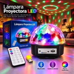 Parlante Bluetooth con Luces 76568