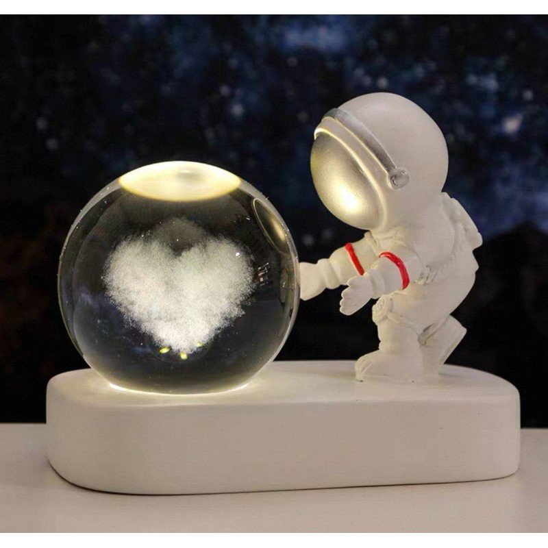 Lámpara Bola de Cristal con Astronauta 1271