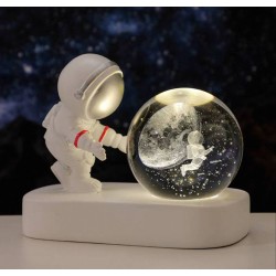 Lámpara Bola de Cristal con Astronauta 1271