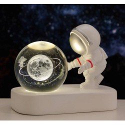 Lámpara Bola de Cristal con Astronauta 1271