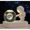 Lámpara Bola de Cristal con Astronauta 1271