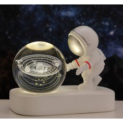 Lámpara Bola de Cristal con Astronauta 1271