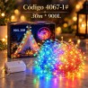 Luces Navideñas Multicolor 30m 900 Luces 4067-1