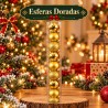 Esferas Navideñas 10cm 9 PCS 3052