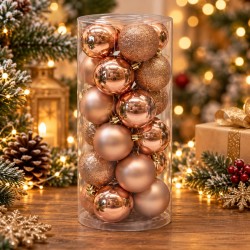 Esferas Navidelas 6cm 24 PCS 3044