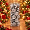 Esferas Navideñas 24pcs 6cm 3387