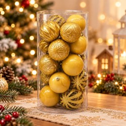 Esferas Navideñas 8cm 20PCS 3389
