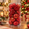 Esferas Navideñas 8cm 20PCS 3389