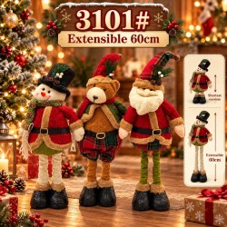 Muñecos Navideños Extensibles 60cm 3101