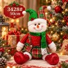 Muñeco Navideño Sentado 50cm 3428