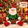 Muñeco Navideño Sentado 50cm 3428