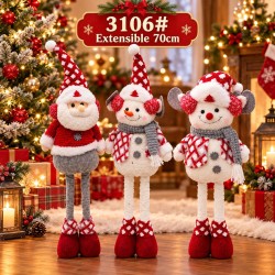 Muñecos Navideños Extensibles 70cm 3106