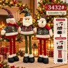 Muñecos Navideños Extensibles 75cm 3432