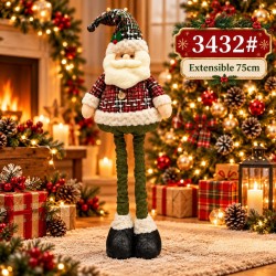 Muñecos Navideños Extensibles 75cm 3432