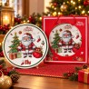 Plato de Cerámica Navideño 25cm 3456
