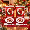 Juego de Cerámica Navideño 6PCS 3472