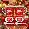 Juego de Cerámica Navideño 6PCS 3472