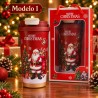 Termo Navideño Rojo 600ml de Acero Inoxidable 3488