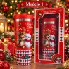 Termo Navideño Rojo 900ml Acero Inoxidable 3487