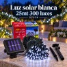 Luces Navideñas Solares 300 Luces 25mt Blancas 3075-11
