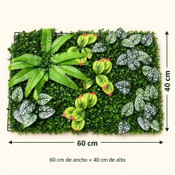 Césped Sintético Decorativo 60x40cm 3034