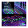 Luces de Malla Navideña Multicolor 96 Luces 1,5x1,5mt 4061-1