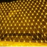 Luces de Malla Navideña Amarilla 144 Luces 2x2mt 4062-2