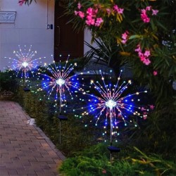 Luces Solares Espiga 90 Luces Multicolor  3416