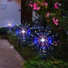 Luces Solares Espiga 90 Luces Multicolor  3416