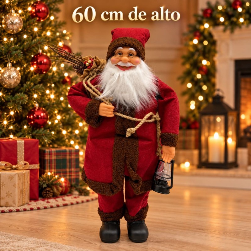 Papá Noel Grande 60cm 3440