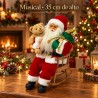 Papá Noel Sentado Musical 35cm 3501