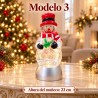Lámparas Navideñas de Cristal 23cm 4088