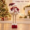 Muñecos Navideños Extensibles 70cm 3103