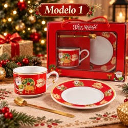 Juego de Cerámica Navideña 3pcs 3466