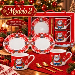 Juego de Cerámica Navideña 6pcs 3459