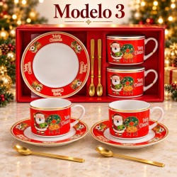 Juego de Cerámica Navideña 6pcs 3460