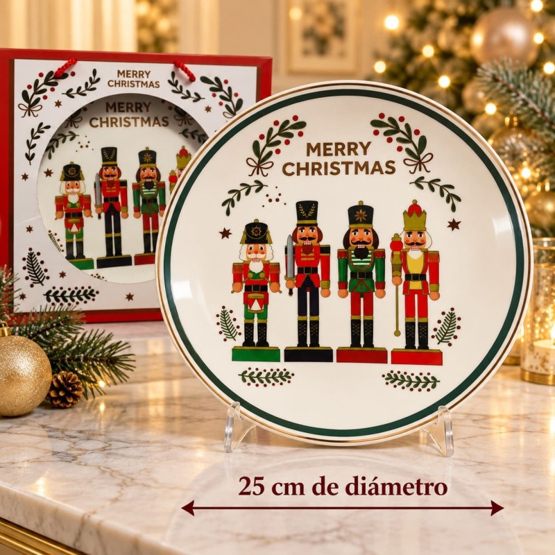Plato de Cerámica Navideño 3457