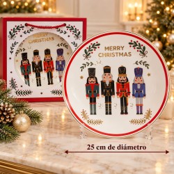 Plato de Cerámica Navideño 3457
