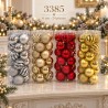Esferas Navideñas 6cm 24 pcs 3385