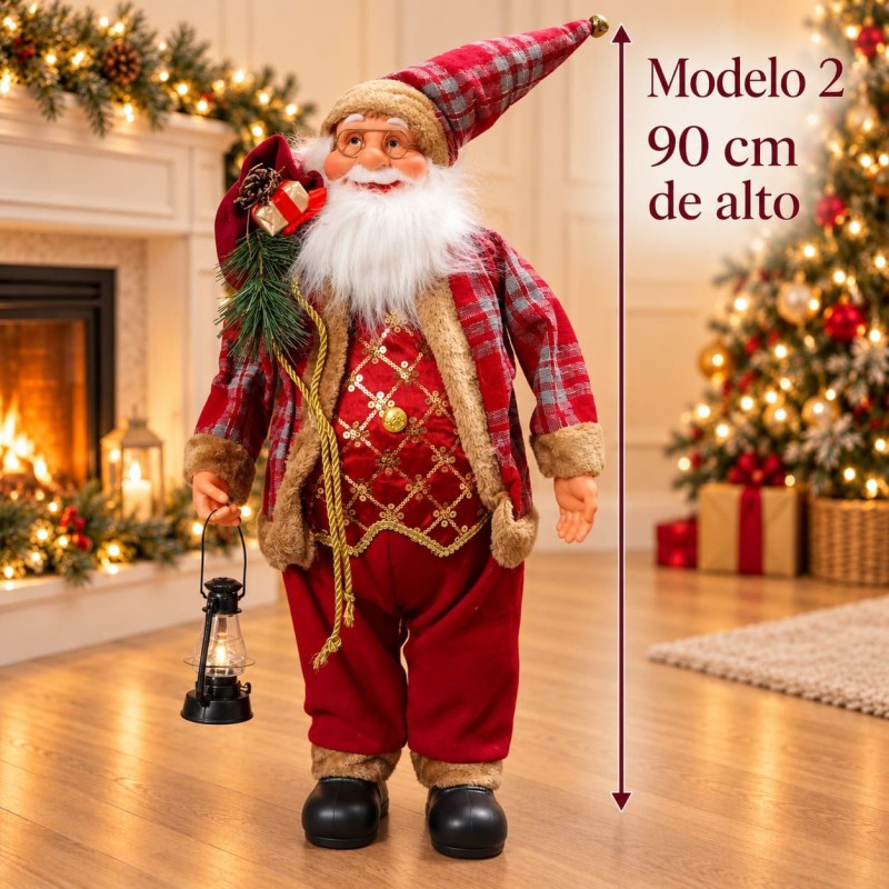 Muñeco Papá Noel Grande 90cm 3089