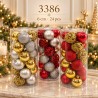 Esferas Navideñas 6cm 24pcs 3386